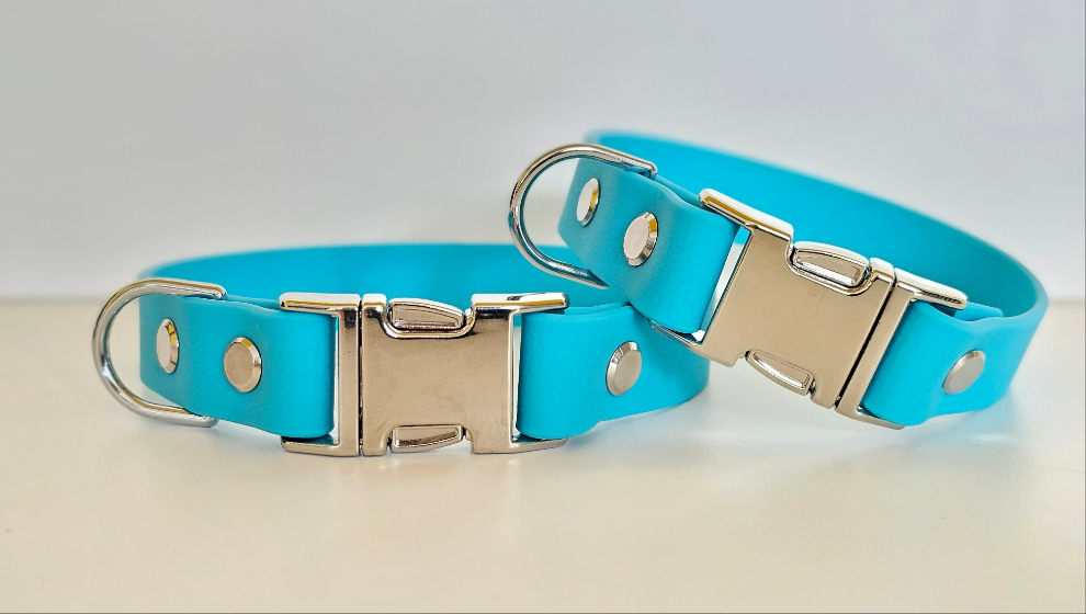 Biothane Halsband "türkis"