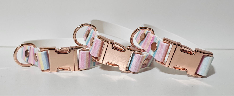 Biothane Halsband "Pastell"