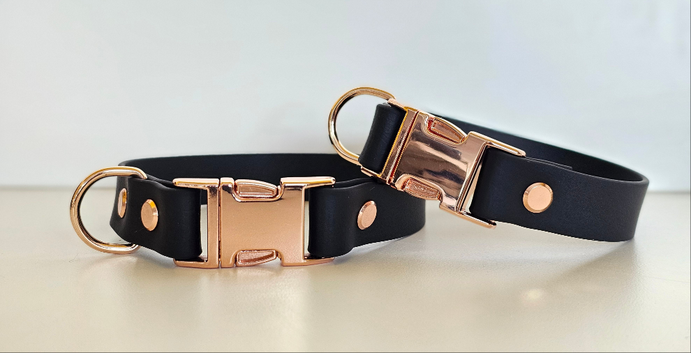 Biothane Halsband "schwarz"