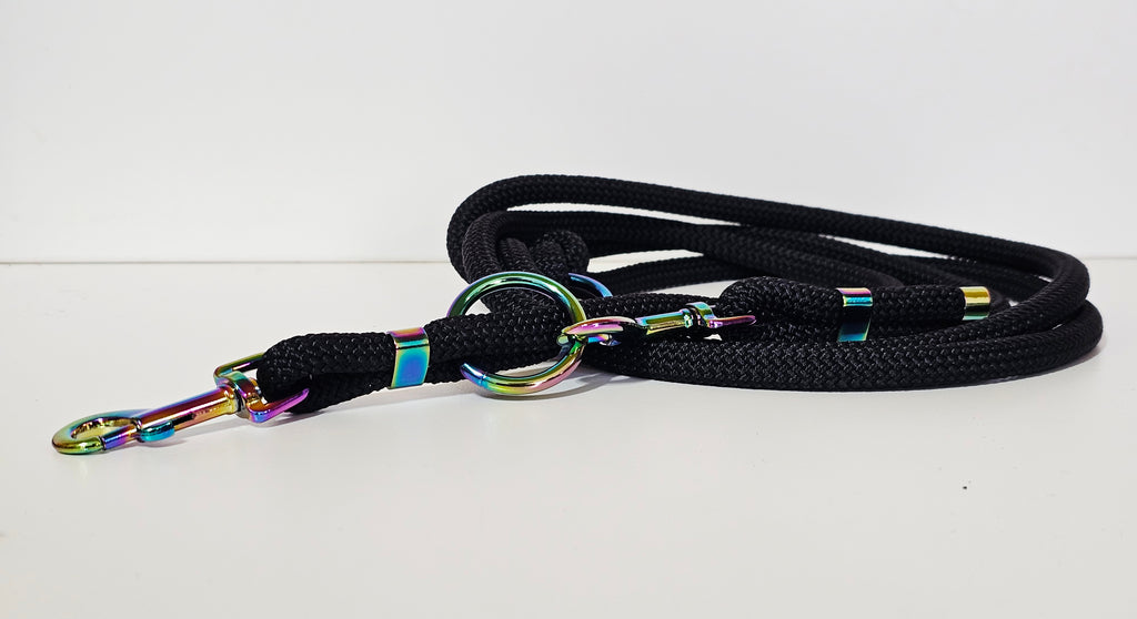 Tau-Hundeleine "schwarz"