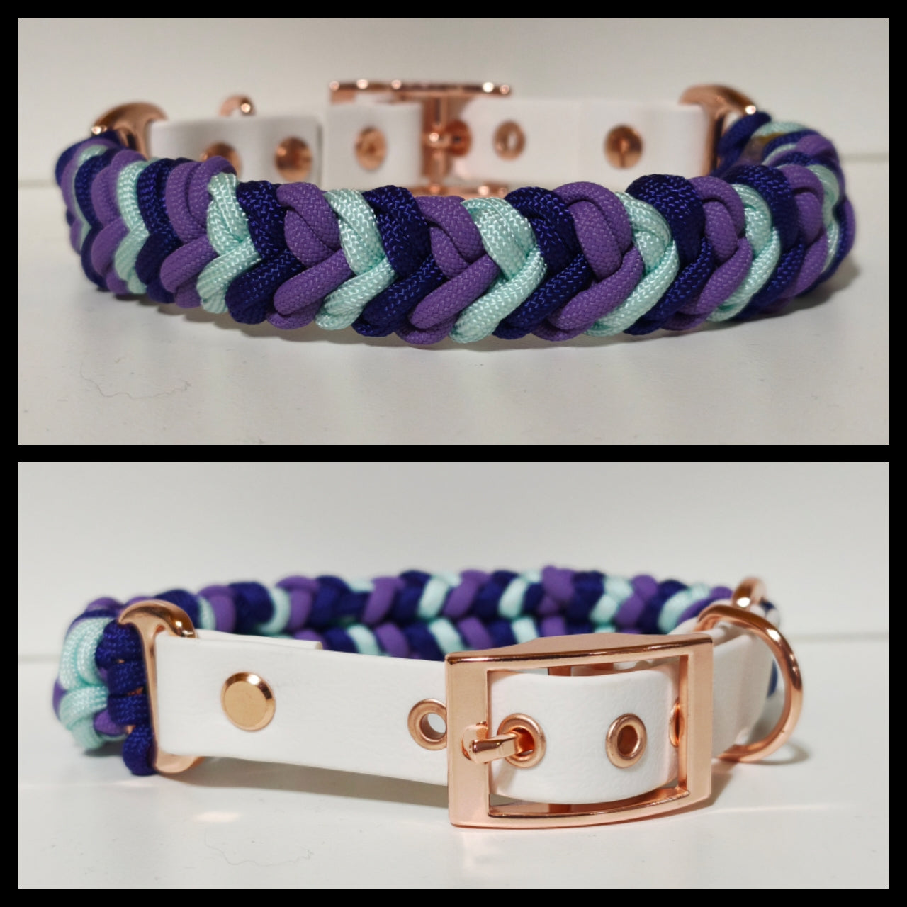 Paracord/Biothane Halsband "Multi"