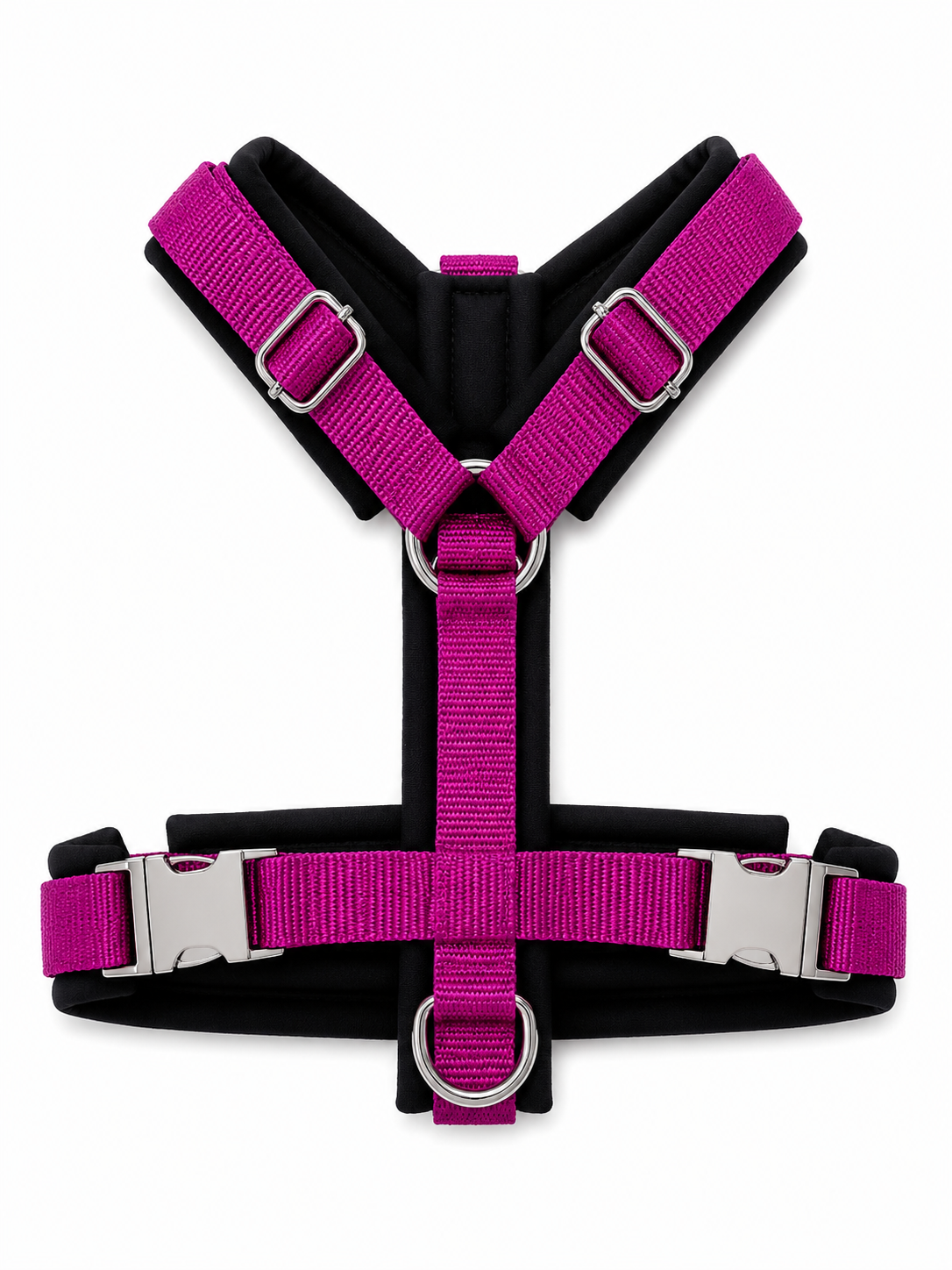 Geschirr Magenta/Schwarz