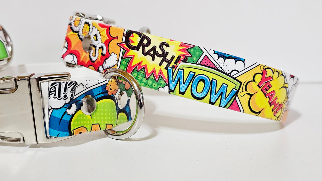 Biothane Halsband "comic"