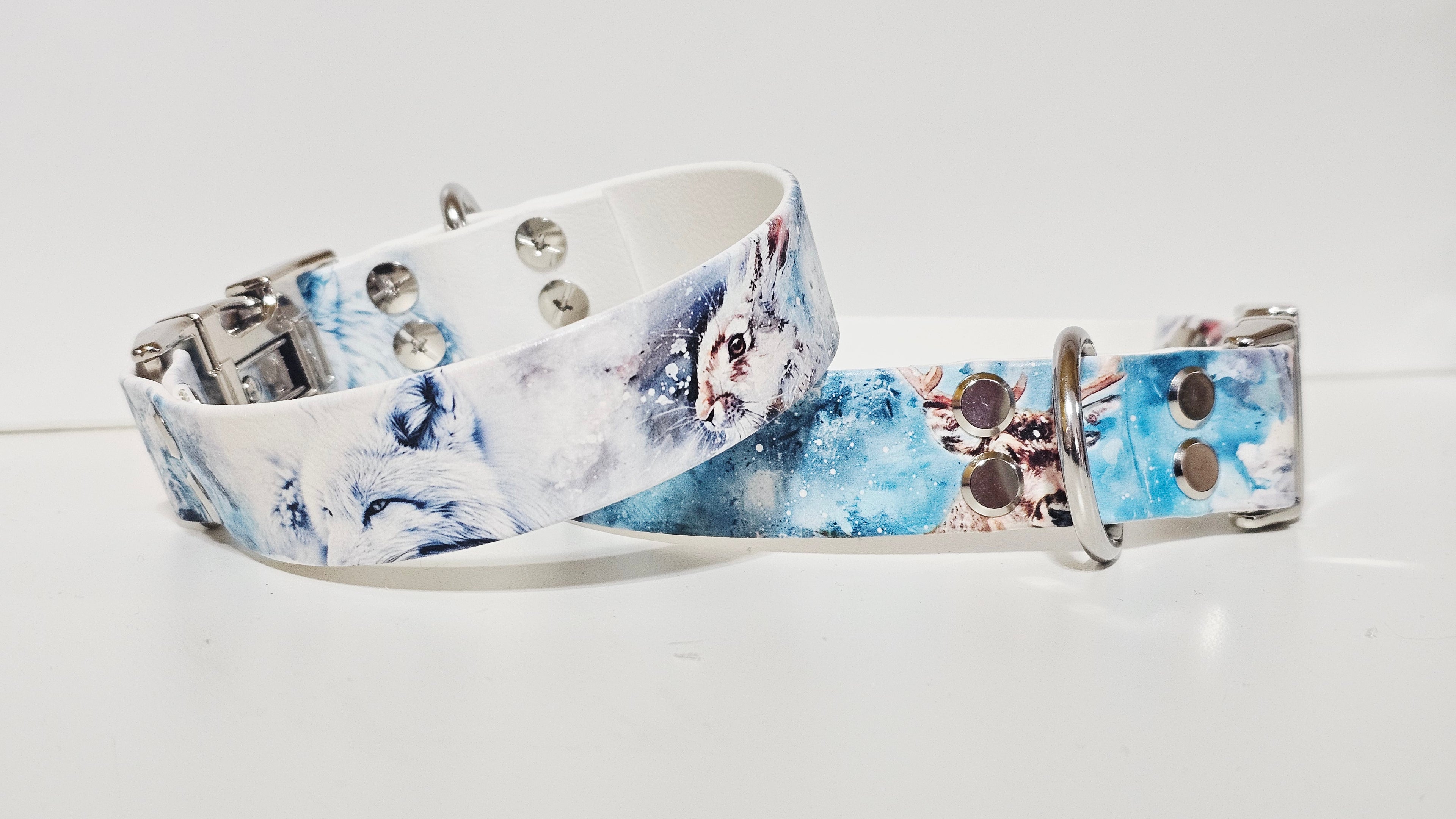 Biothane Halsband "Winterzauber"