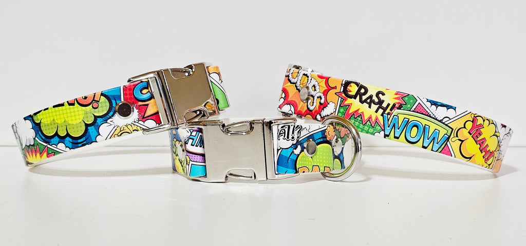 Biothane Halsband "comic"