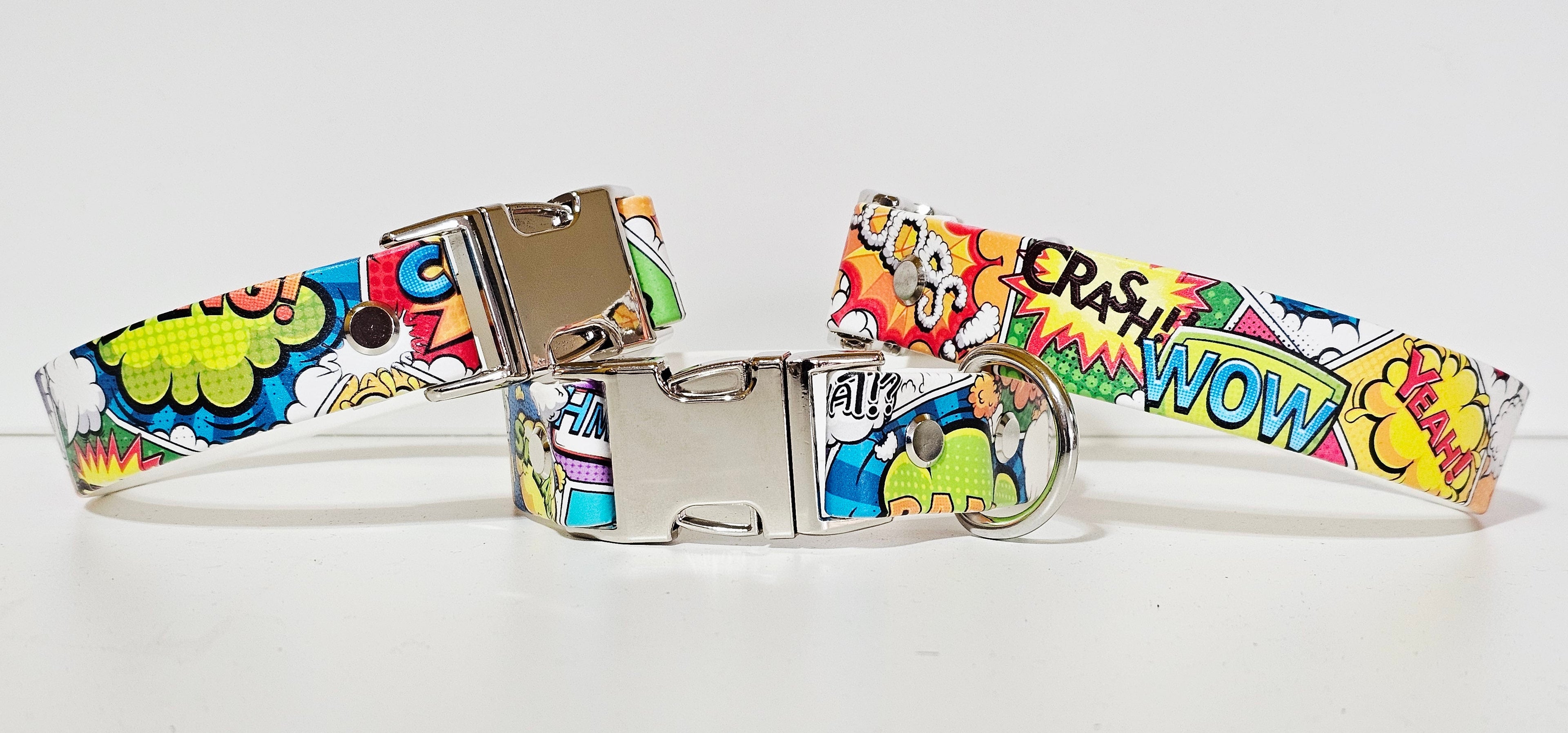 Biothane Halsband "comic"