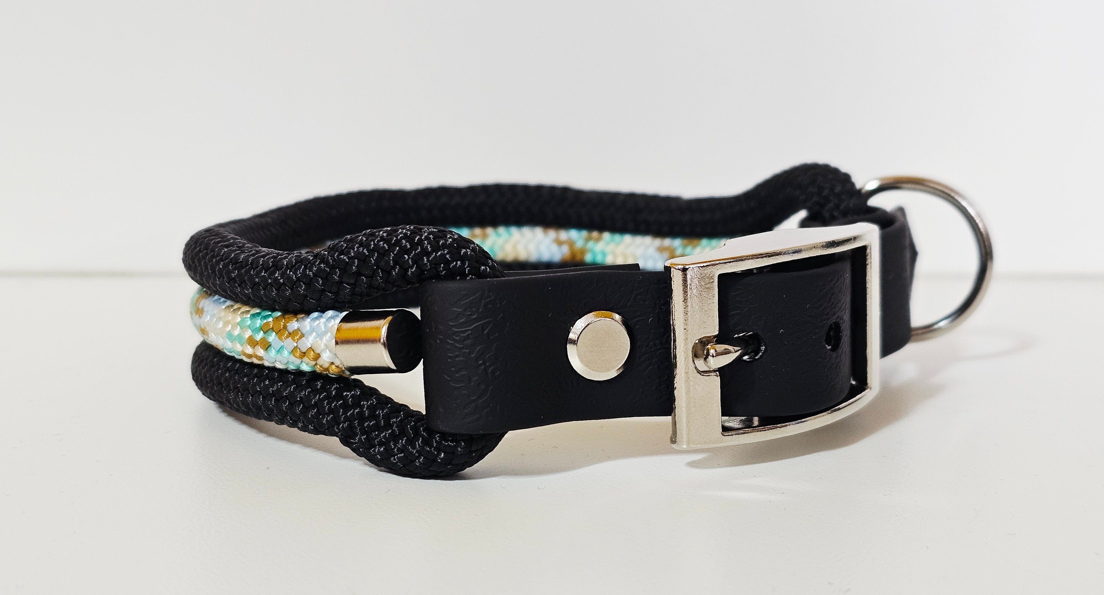 Tau-Halsband "schwarz/Under the Sea"