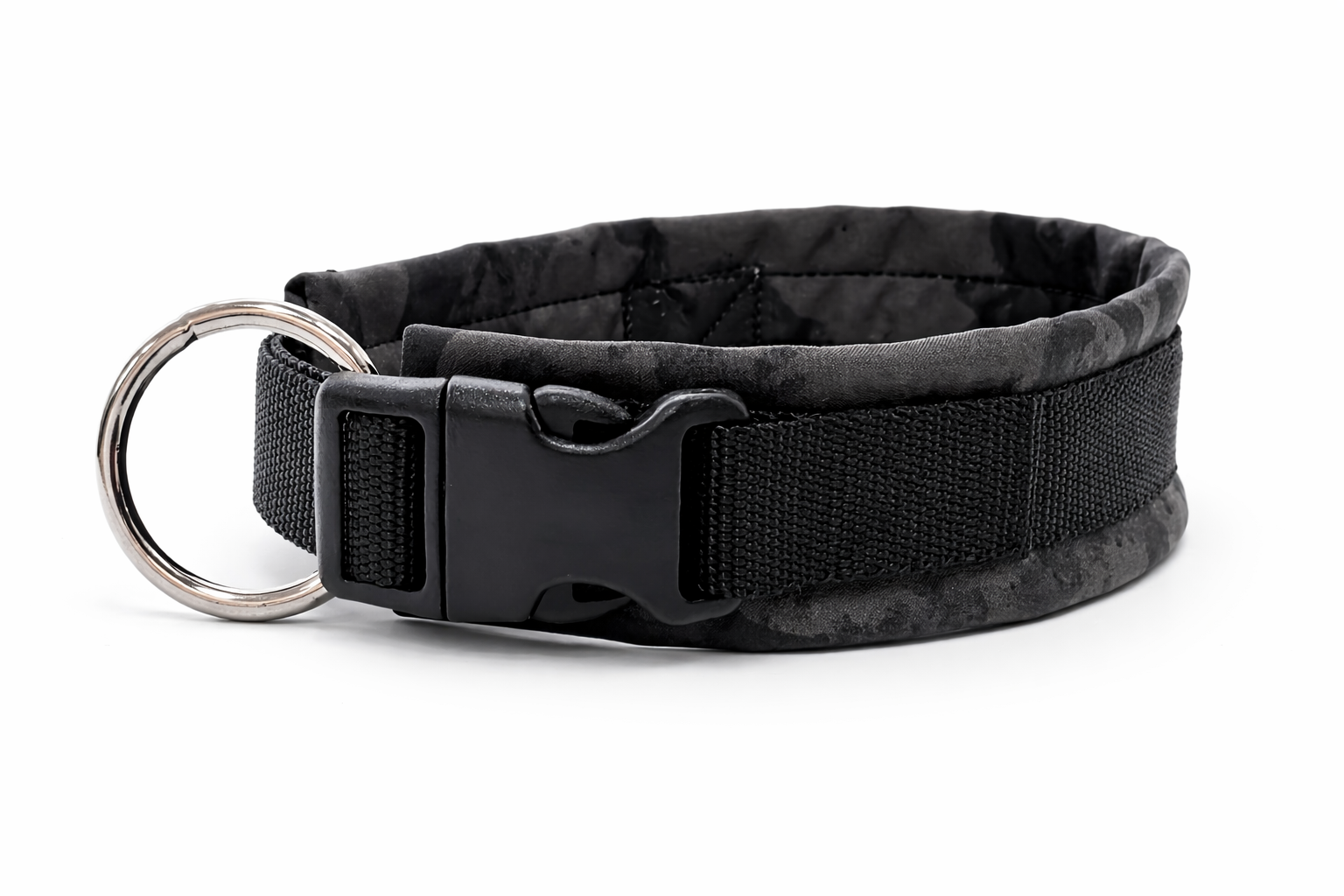 Softshell Halsband Black Camouflage