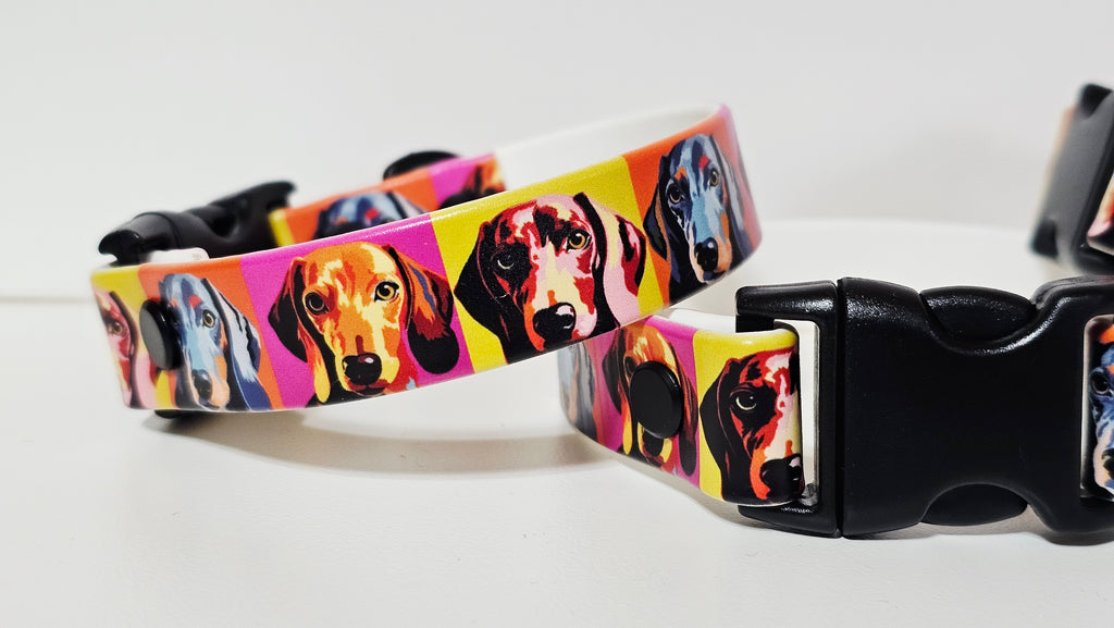 Biothane Halsband "Dackel"