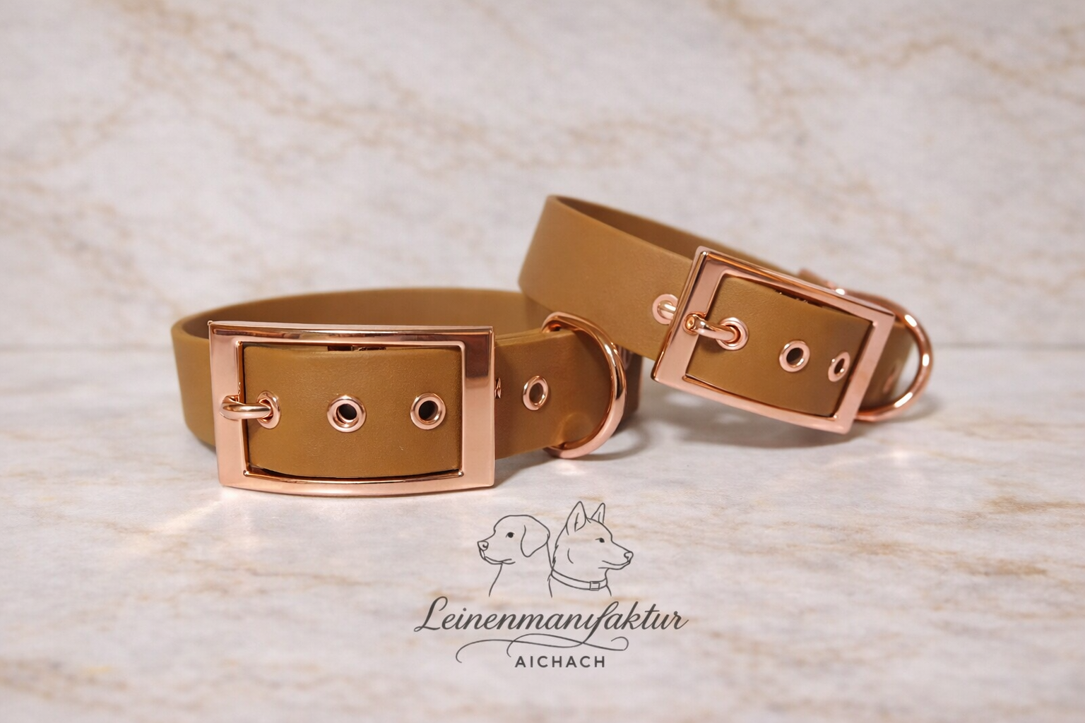 Biothane Halsband "Almond"