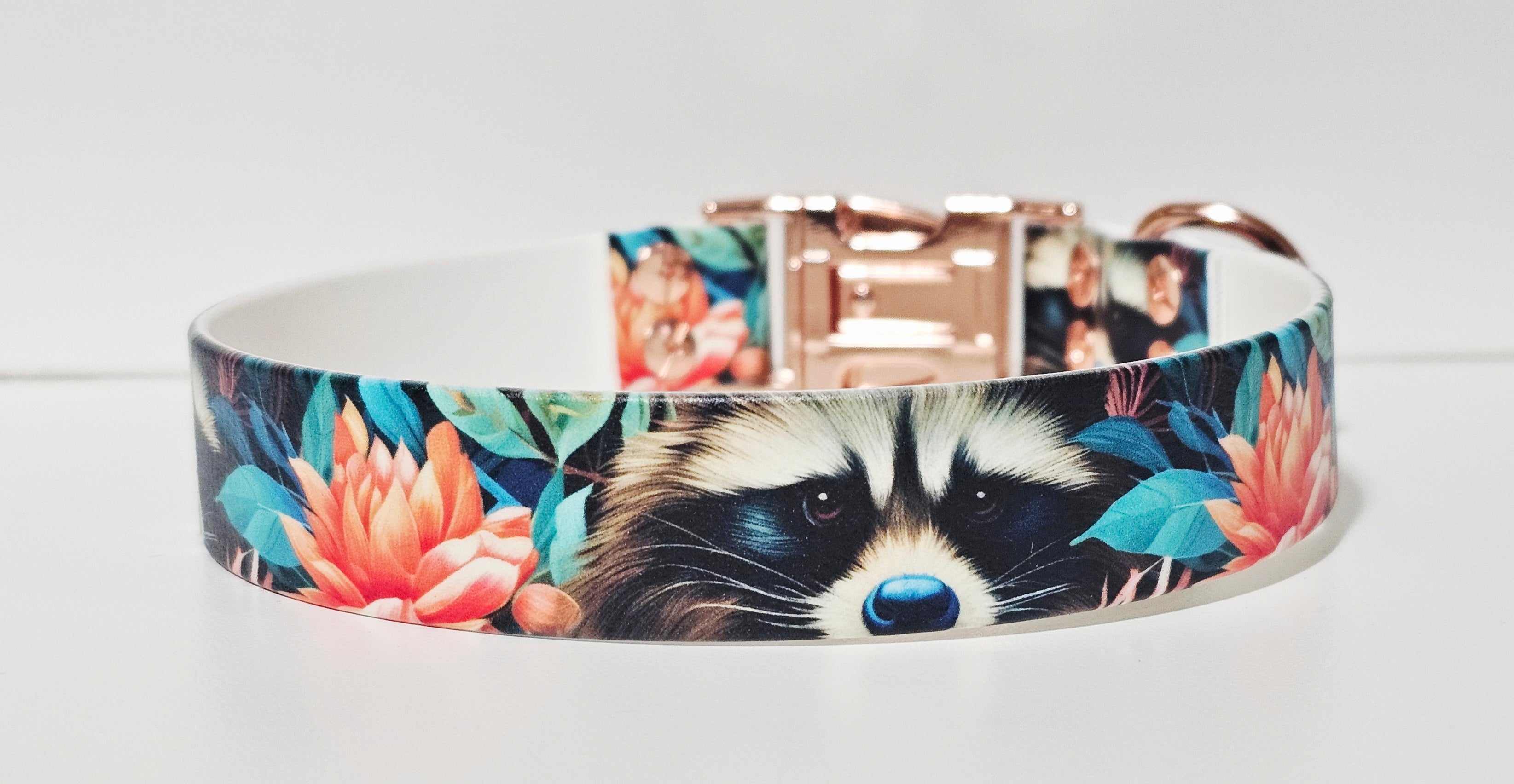 Biothane Halsband "Waschbär"