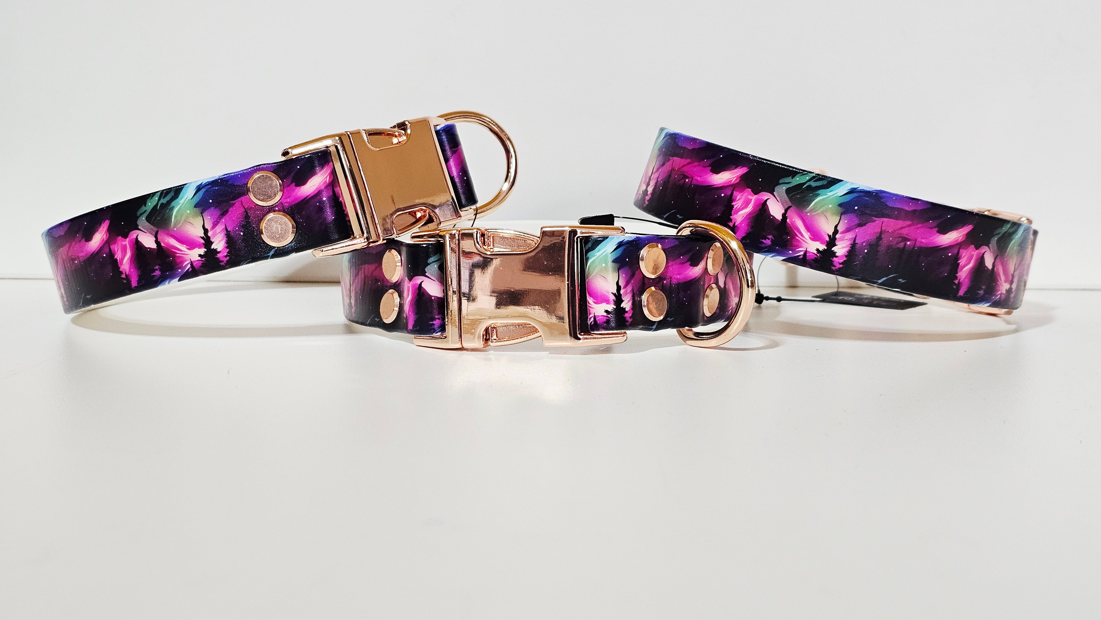 Biothane Halsband "Nordlichter"