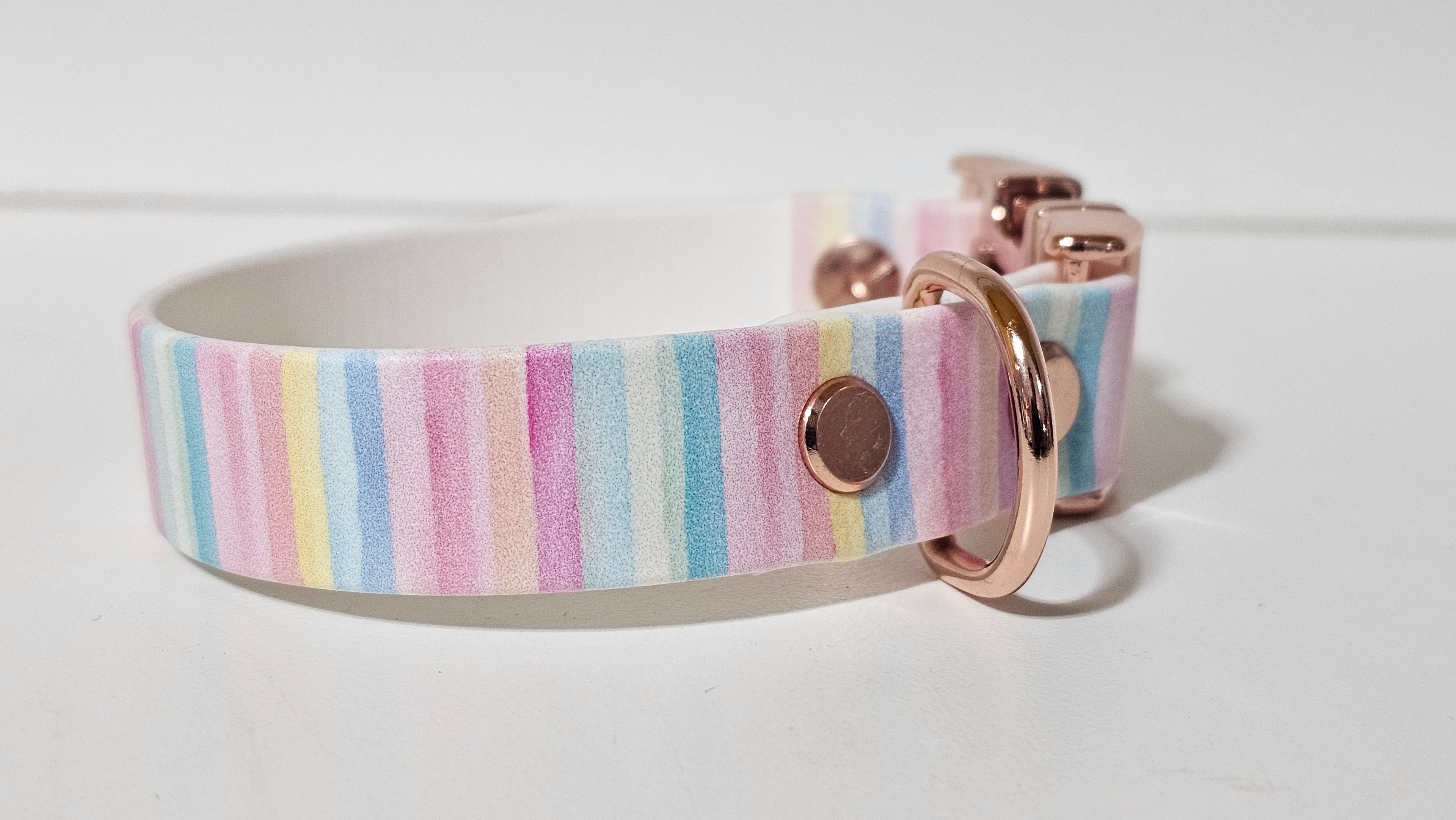 Biothane Halsband "Pastell"