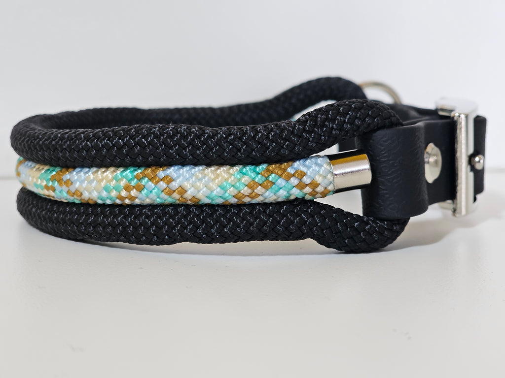 Tau-Halsband "schwarz/Under the Sea"