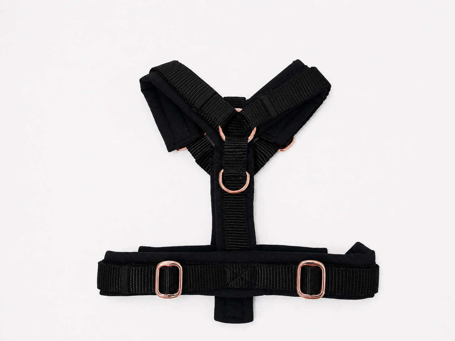 Geschirr All Black/rosegold