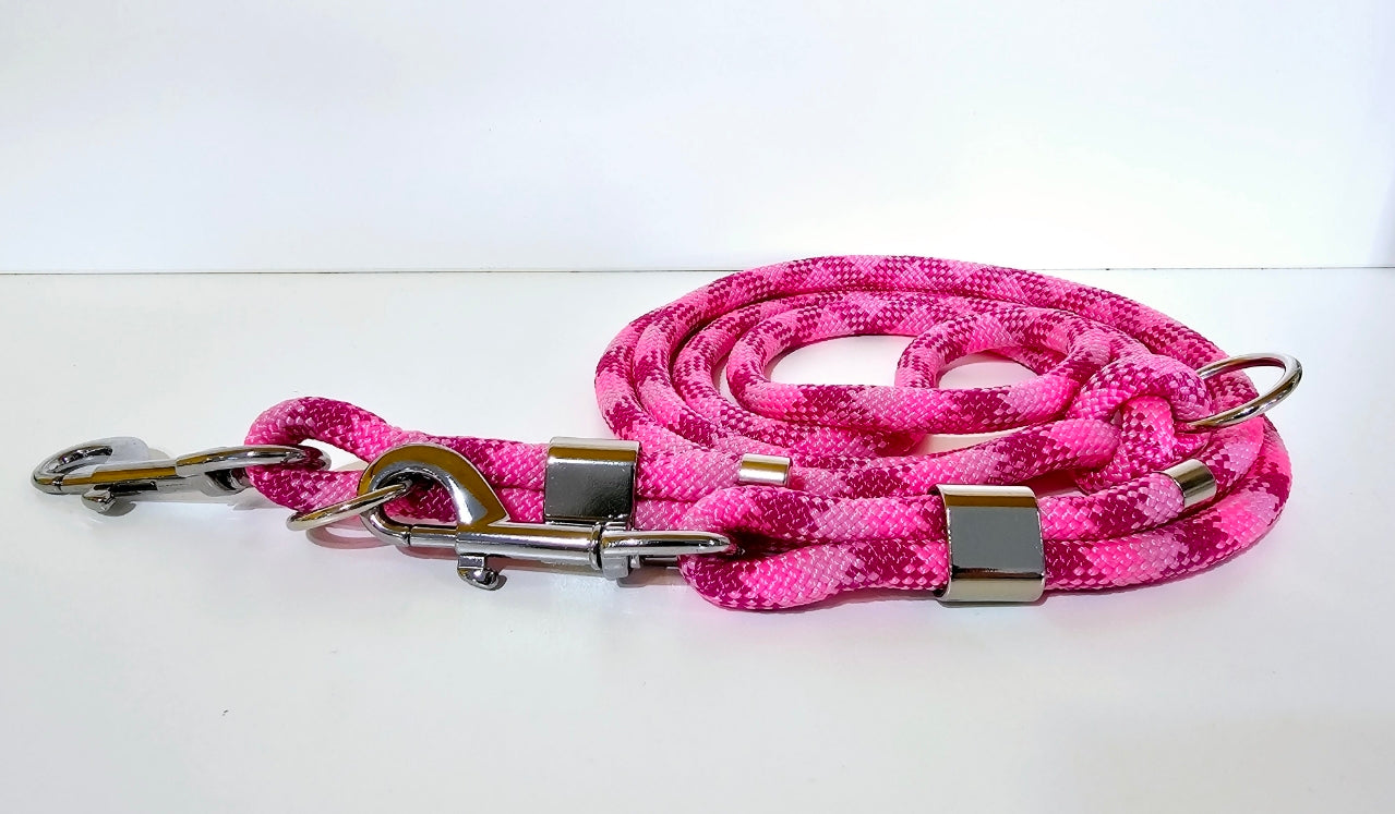 Tau-Hundeleine "Wild Fuchsia"