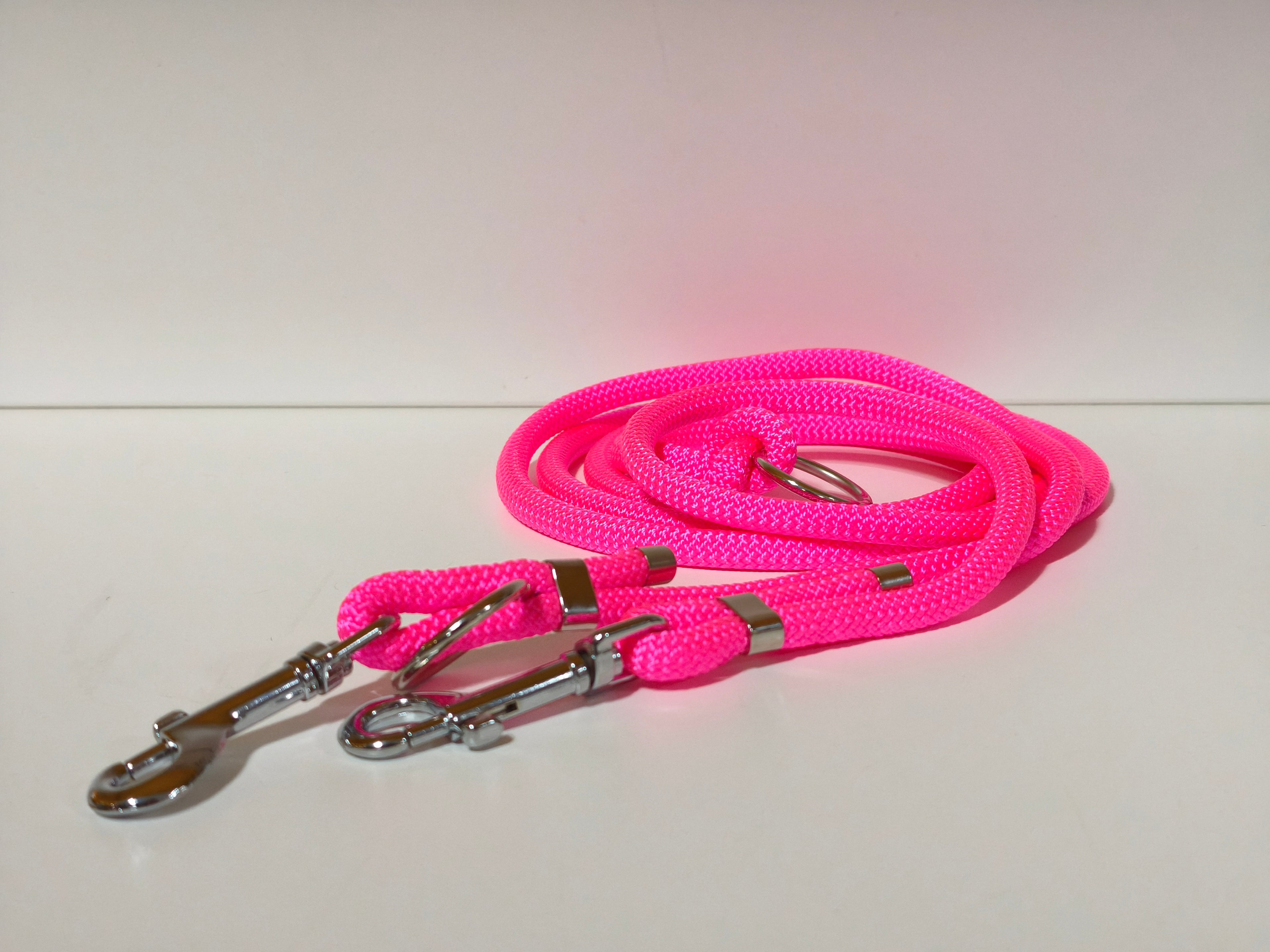 Tau-Hundeleine "Neon Pink"