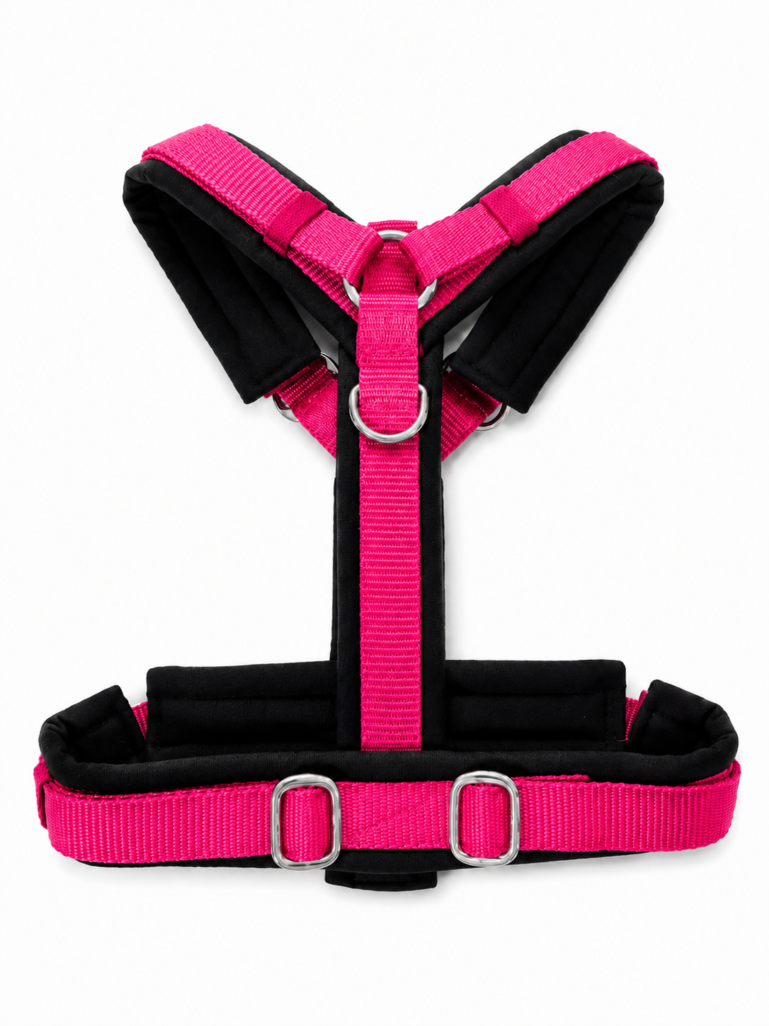 Geschirr Pink/Schwarz