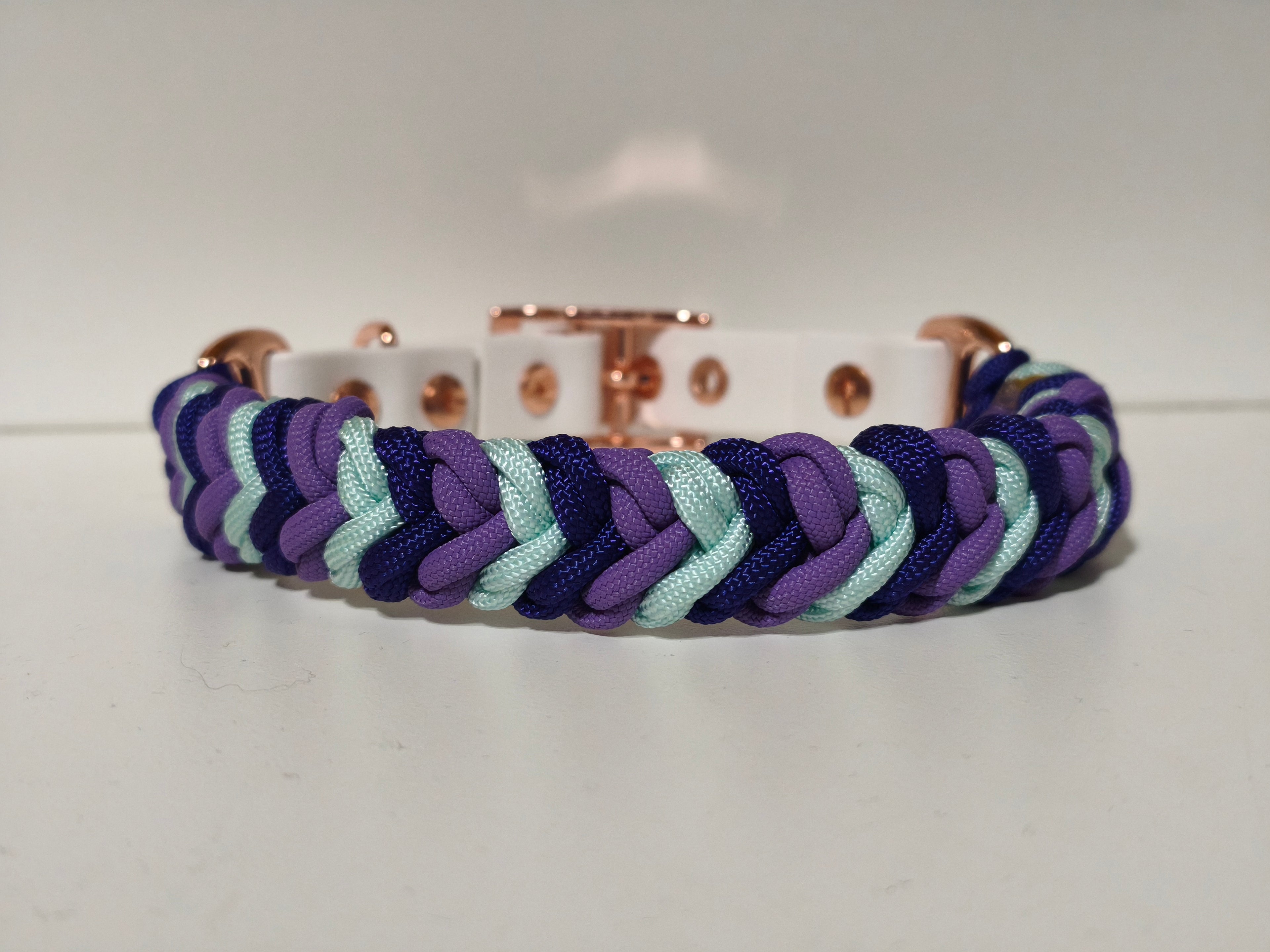 Paracord/Biothane Halsband "Multi"