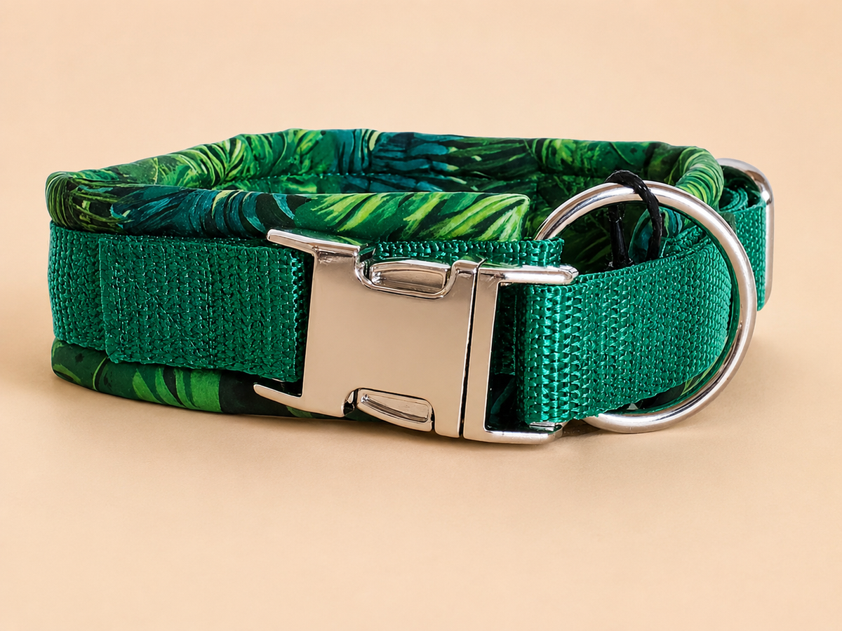 Softshell Halsband - "Rainforrest/grün"