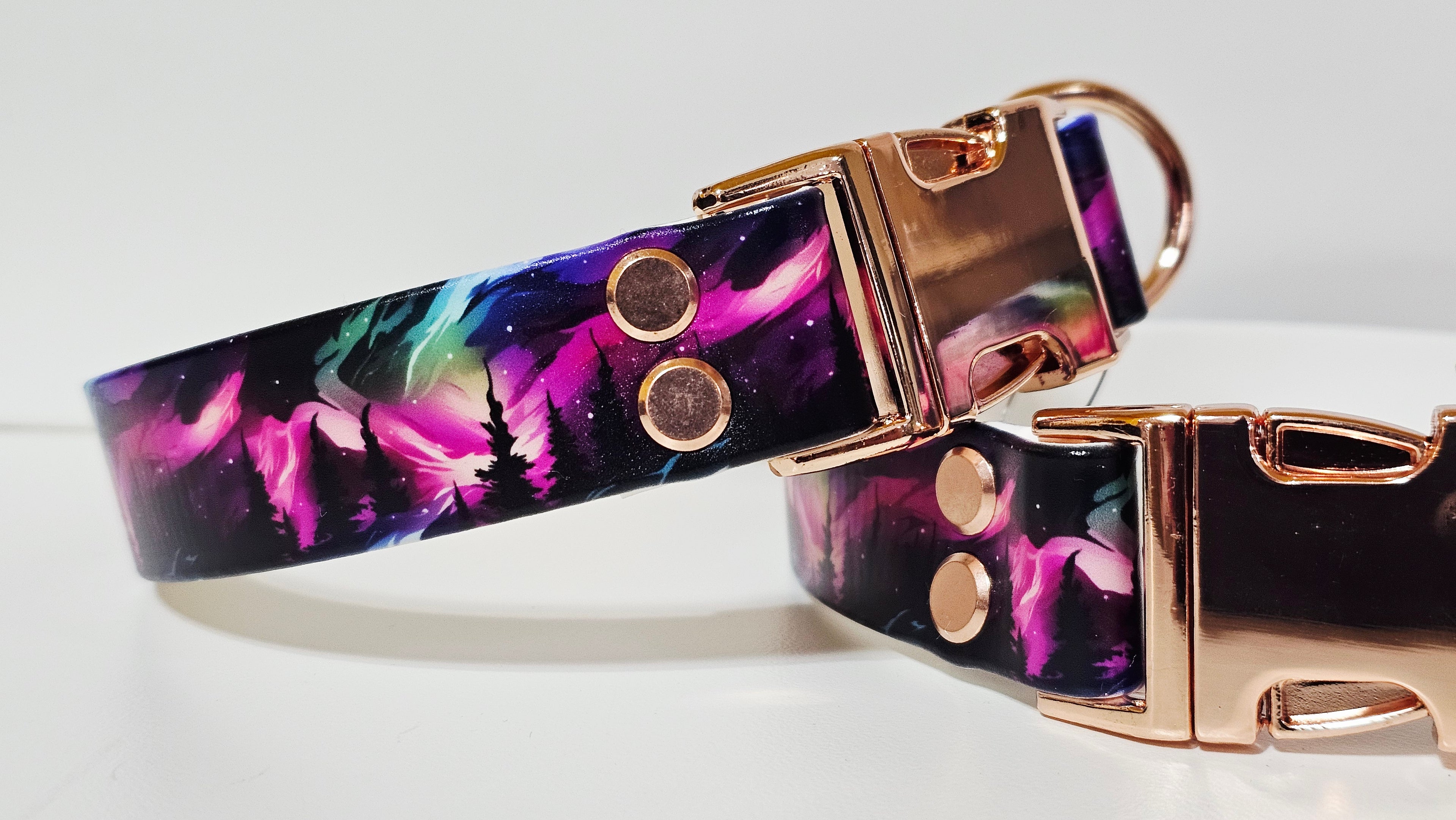 Biothane Halsband "Nordlichter"