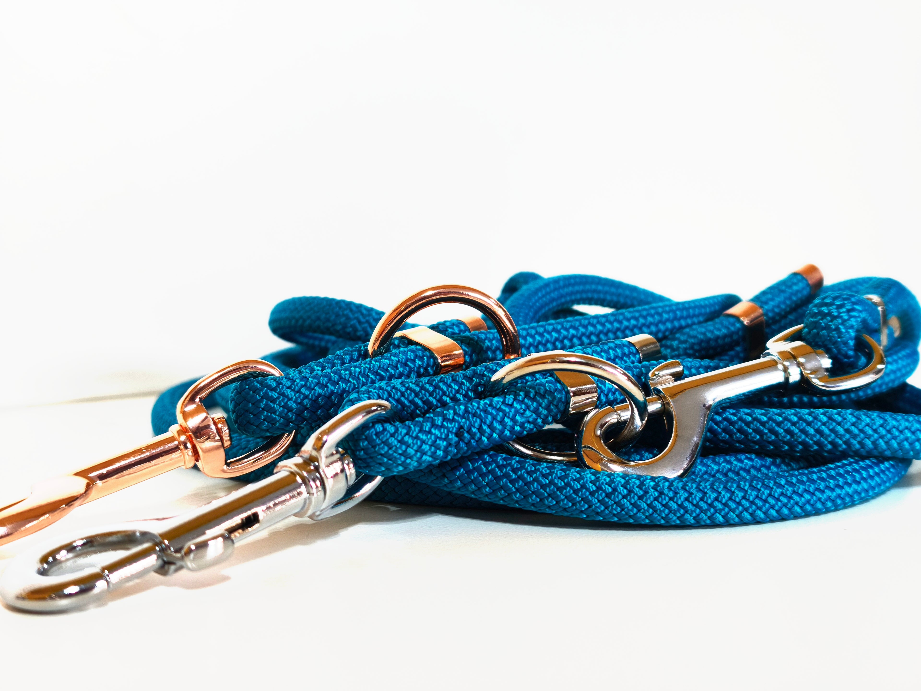 Tau-Hundeleine "aquablau"