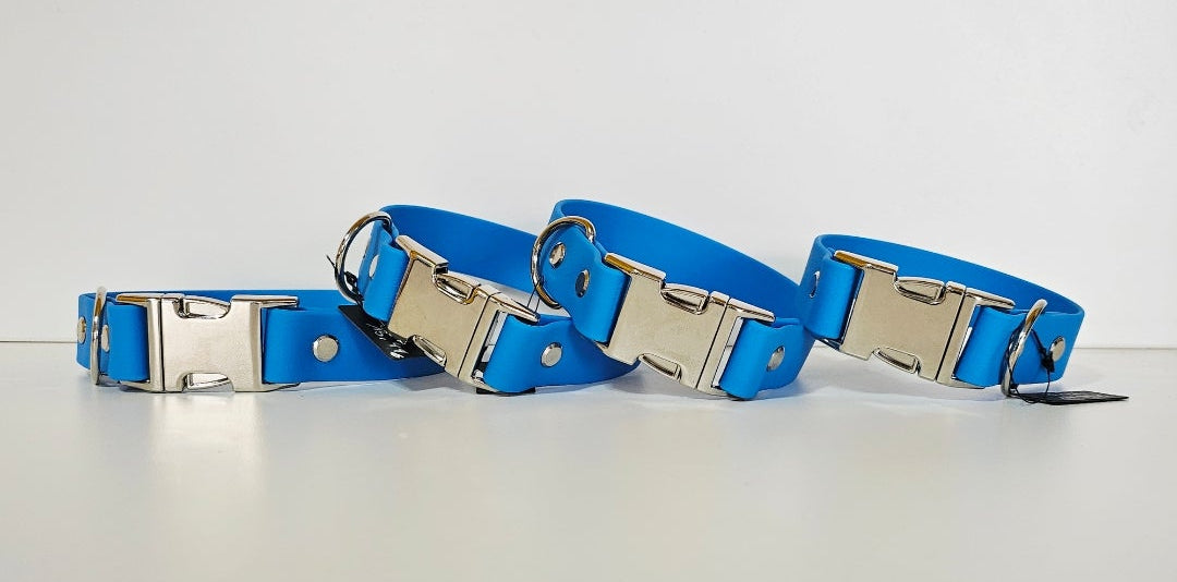 Biothane Halsband "blau"