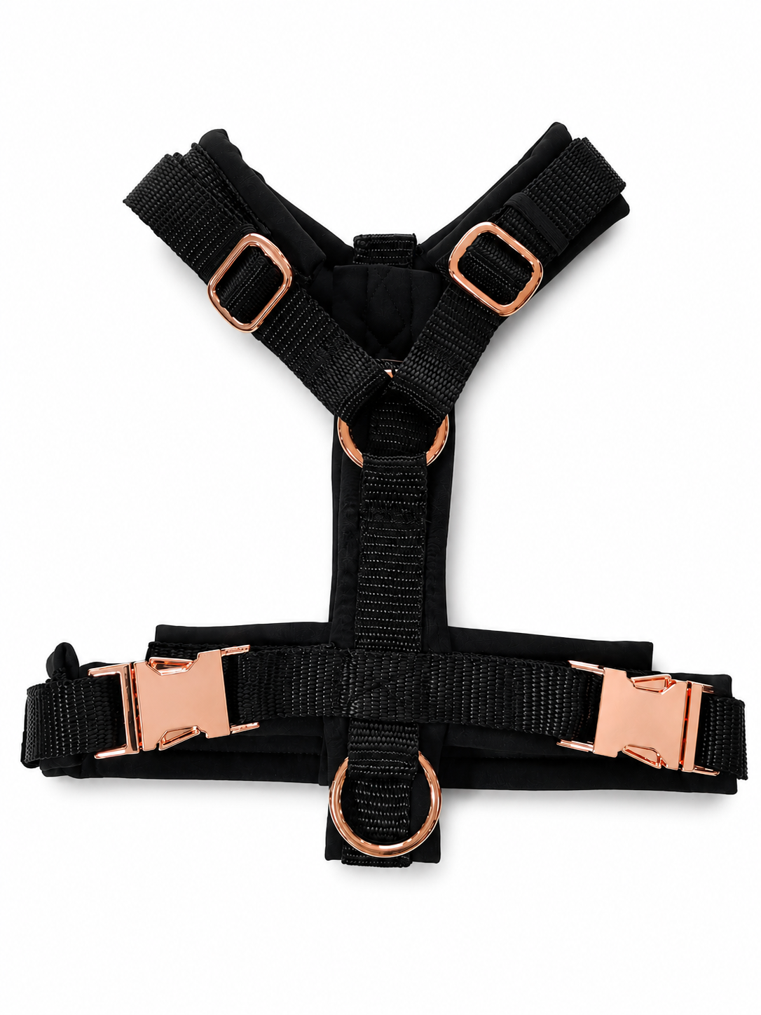 Geschirr All Black/rosegold
