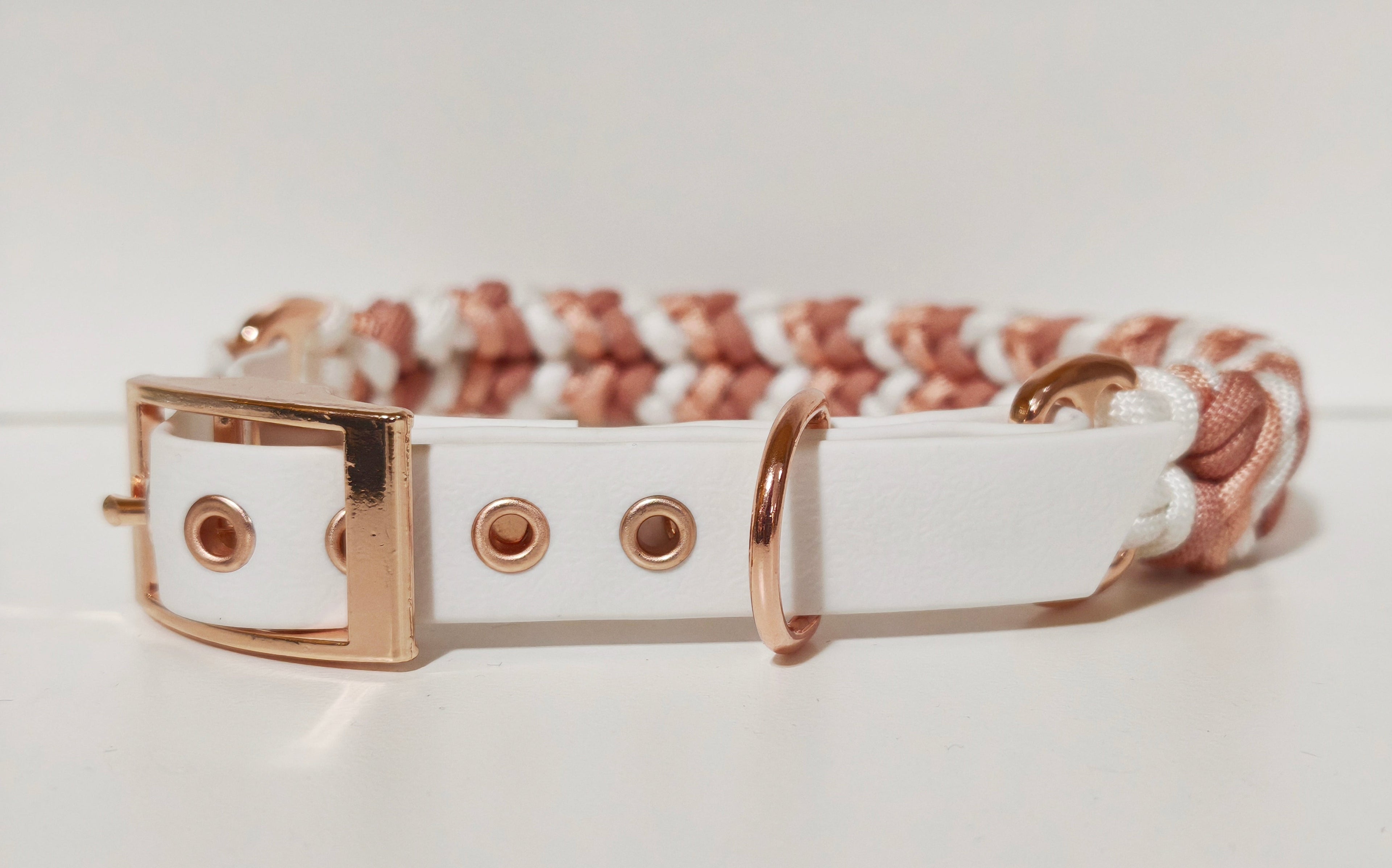 Paracord/Biothane Halsband "Romance"