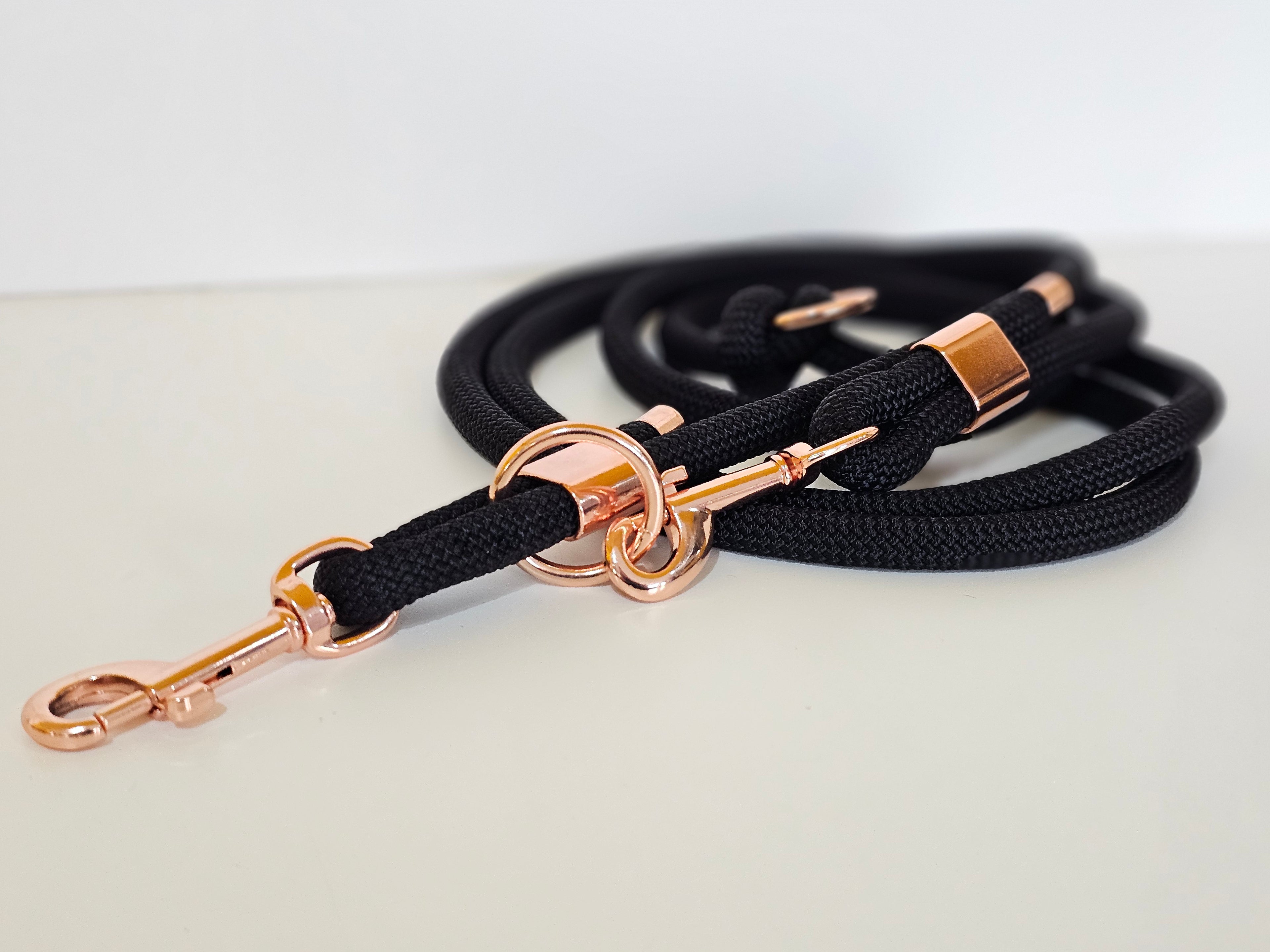 Tau-Hundeleine "schwarz"