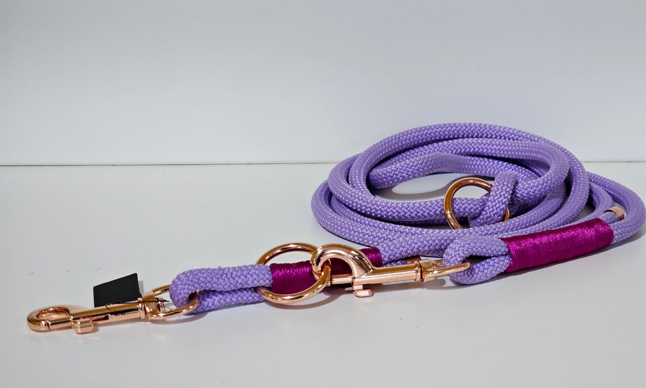 Tau-Hundeleine "Bright lila/Fuchsia"